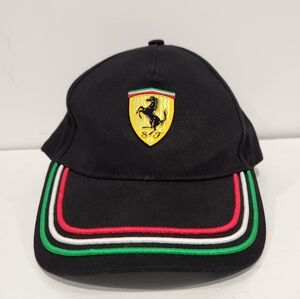 Ferrari Hat Cap F1 Scuderia One Size Adjustable Formula Italy Hamilton LeClerc
